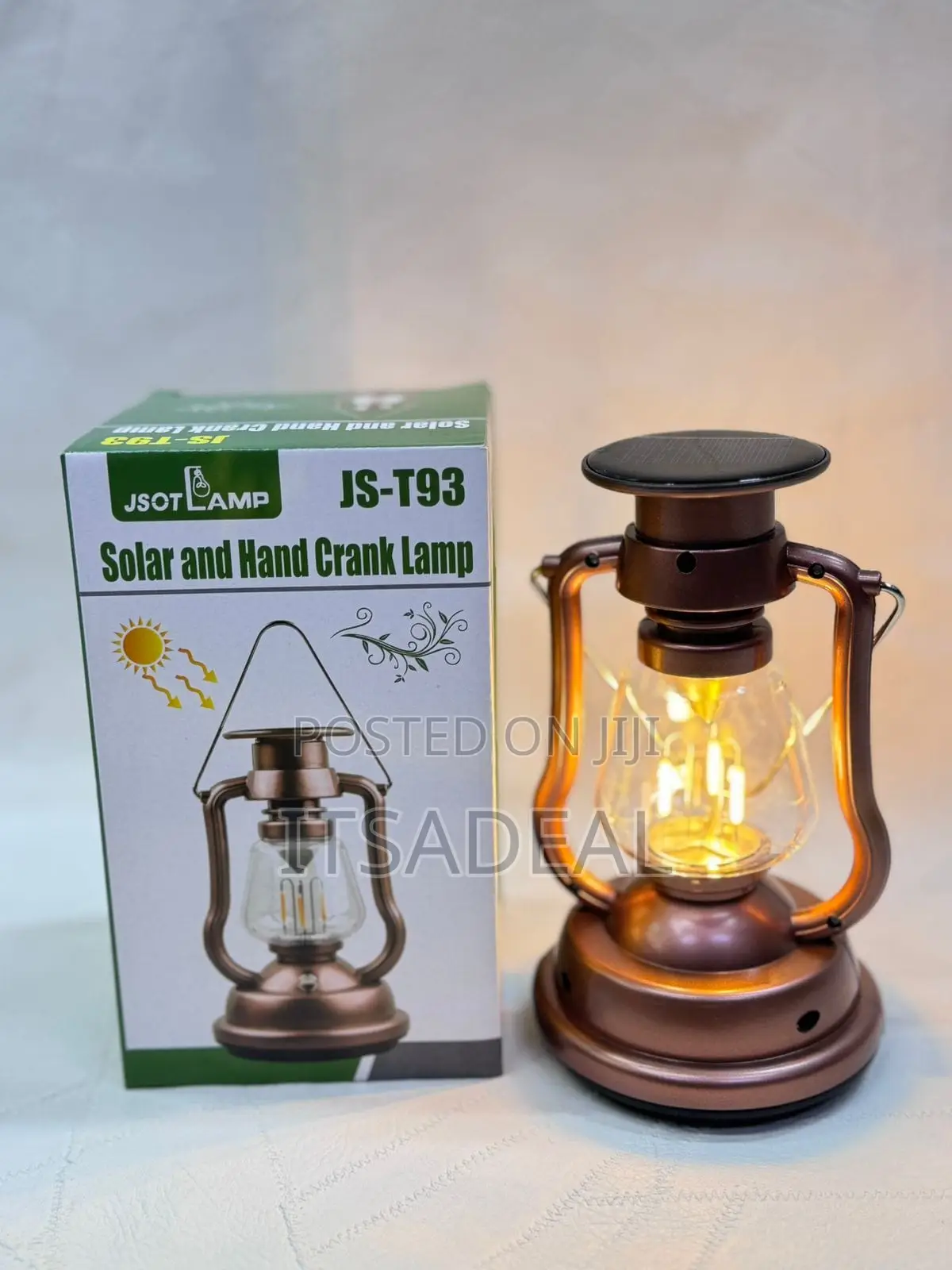 Solar and Hand Crank Lamp (JS-T93)