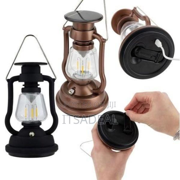Solar and Hand Crank Lamp (JS-T93) - thumbnail 2
