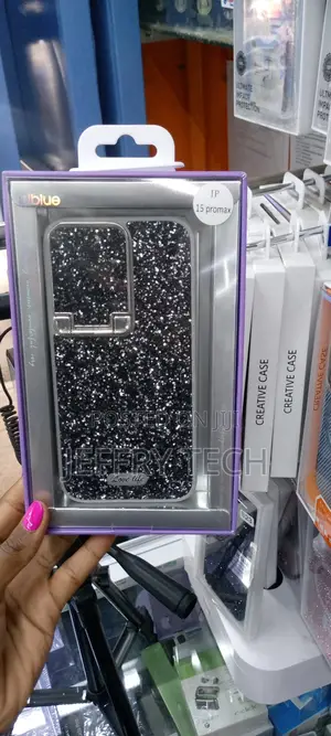 Glitter Camshield Love Life Black Case iPhone 15 Pro Max
