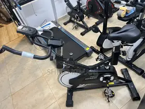 Heavy Spinning Bike Exercise