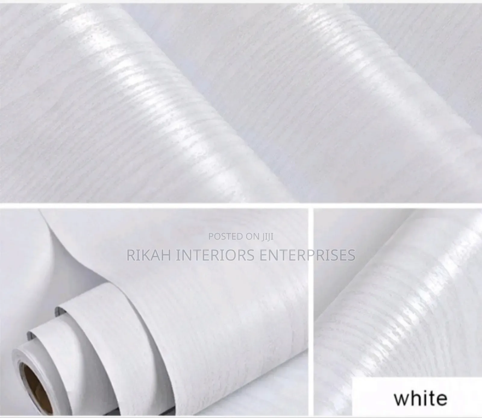 Wood Effect White Contact Papers