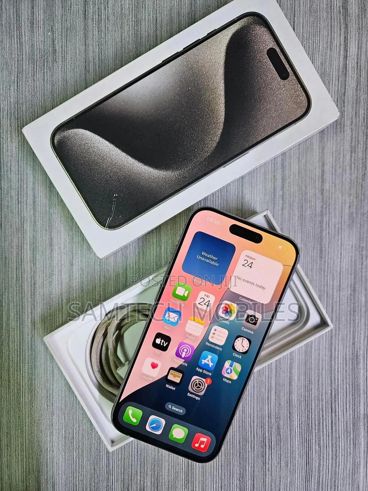 Apple iPhone 15 Pro 256 GB Gray