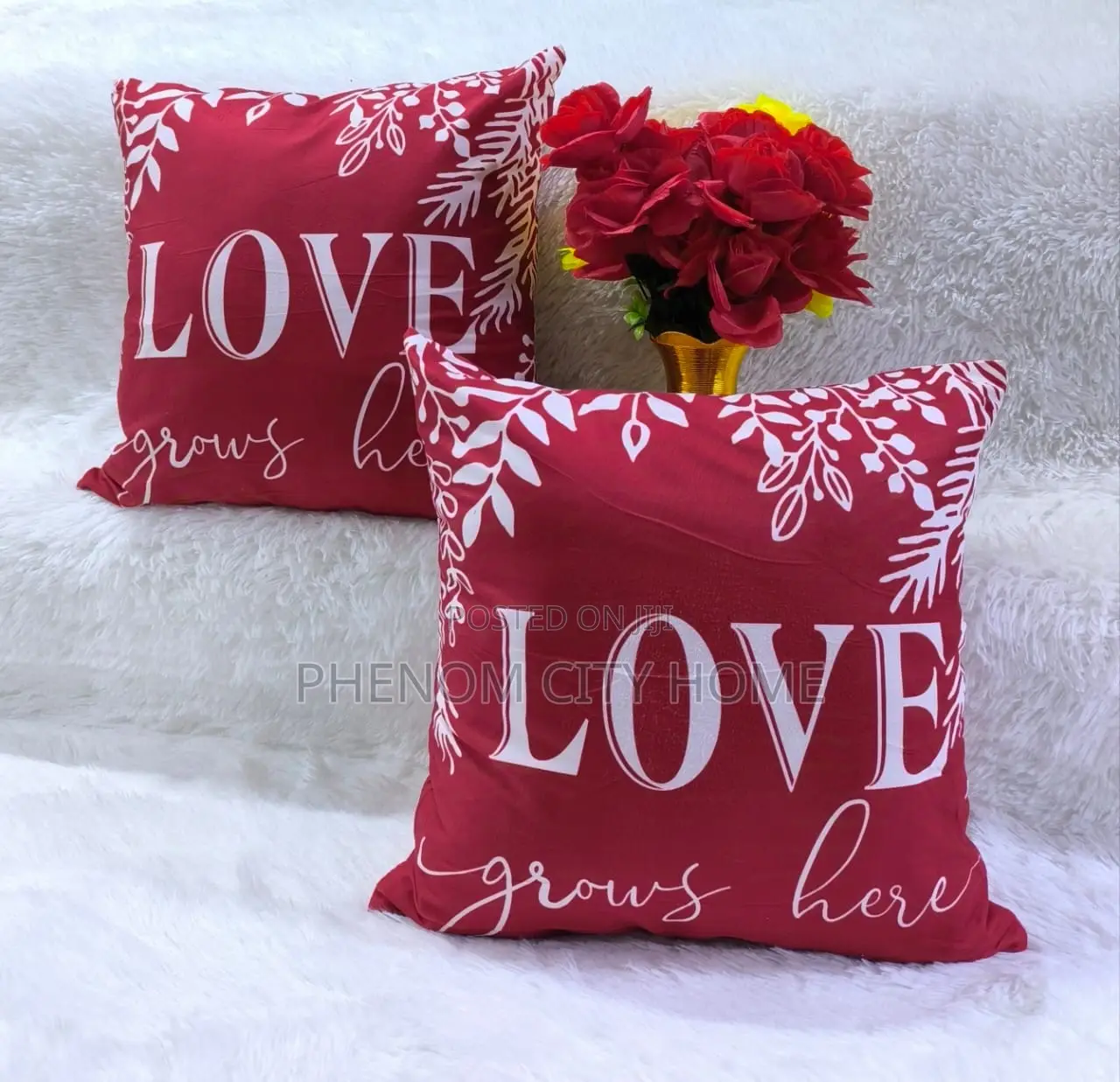 Valentines Themed Decor Pillow Cases