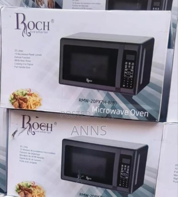 Roch 20l Black Digital Microwave Oven