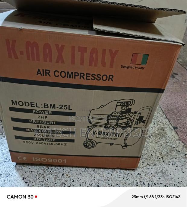 Electric Air Compressor 25litres - thumbnail 2