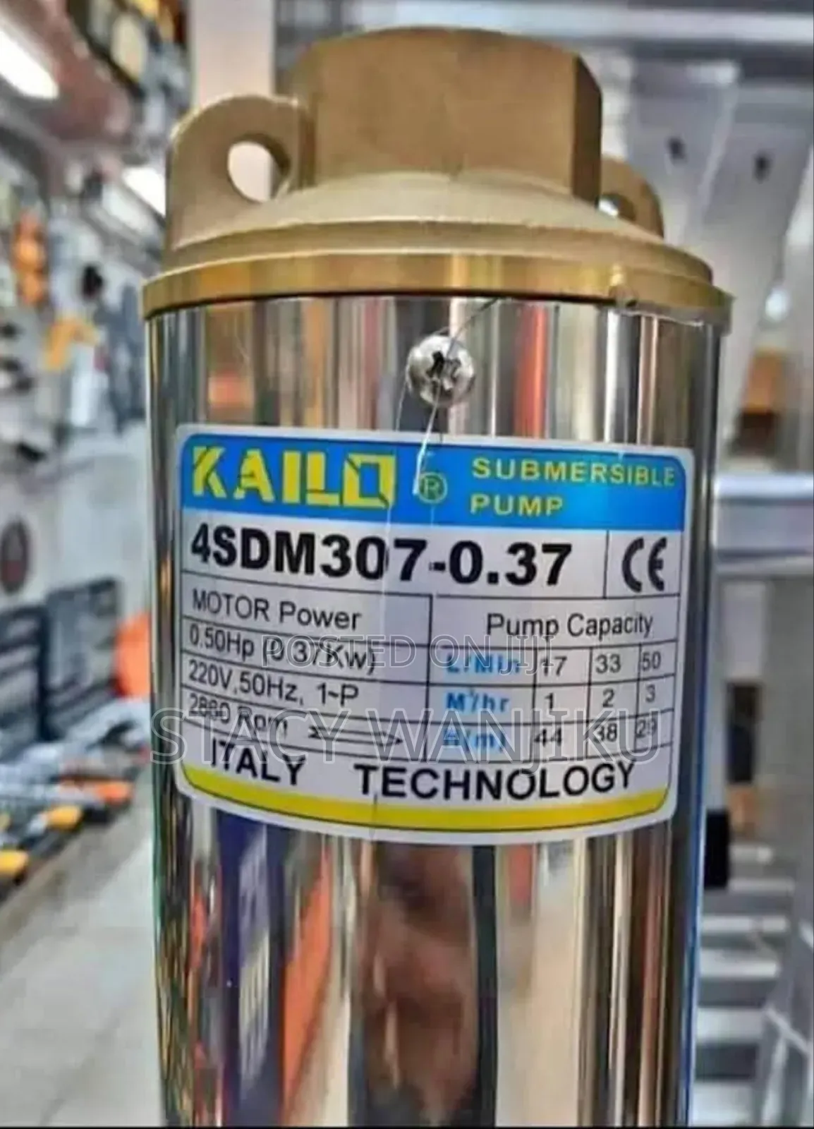 0.5hp Kailo Submersible Pump/ Electric Submersible Pump