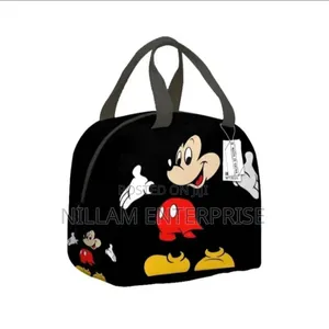 * Cartoon Themed Thermo Insulated Lunch Bag