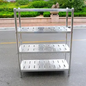 Round Tube Stainless Steel Industrial Cooling Rack