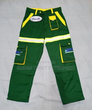 Two-tone Reflective Work Cargo Pants - main view