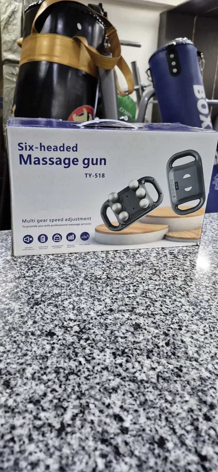 Six Headed Massager, Massage Gun Adjustable Mode