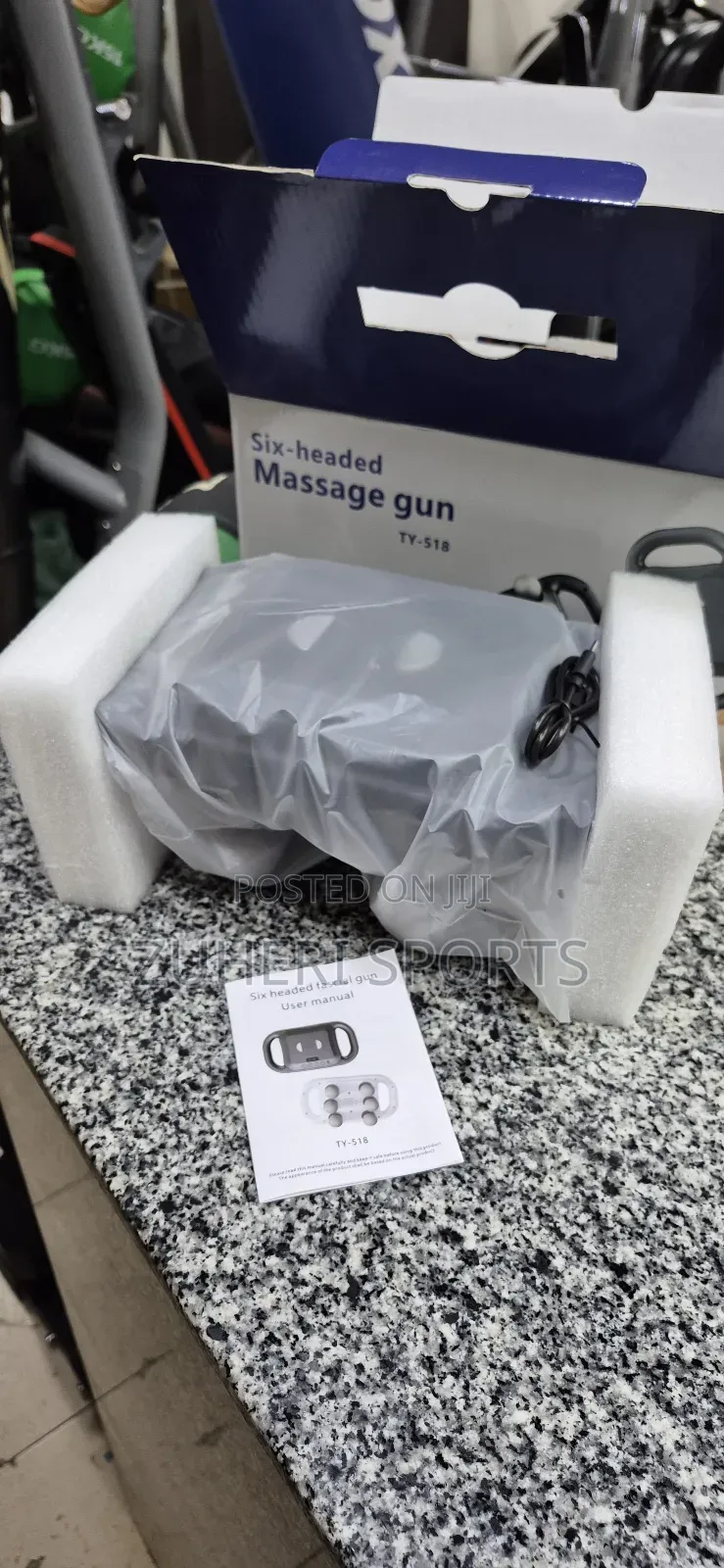 Six Headed Massager, Massage Gun Adjustable Mode