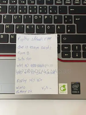 Laptop Fujitsu Amilo Pi3540 16GB Intel Core I5 SSD 256GB