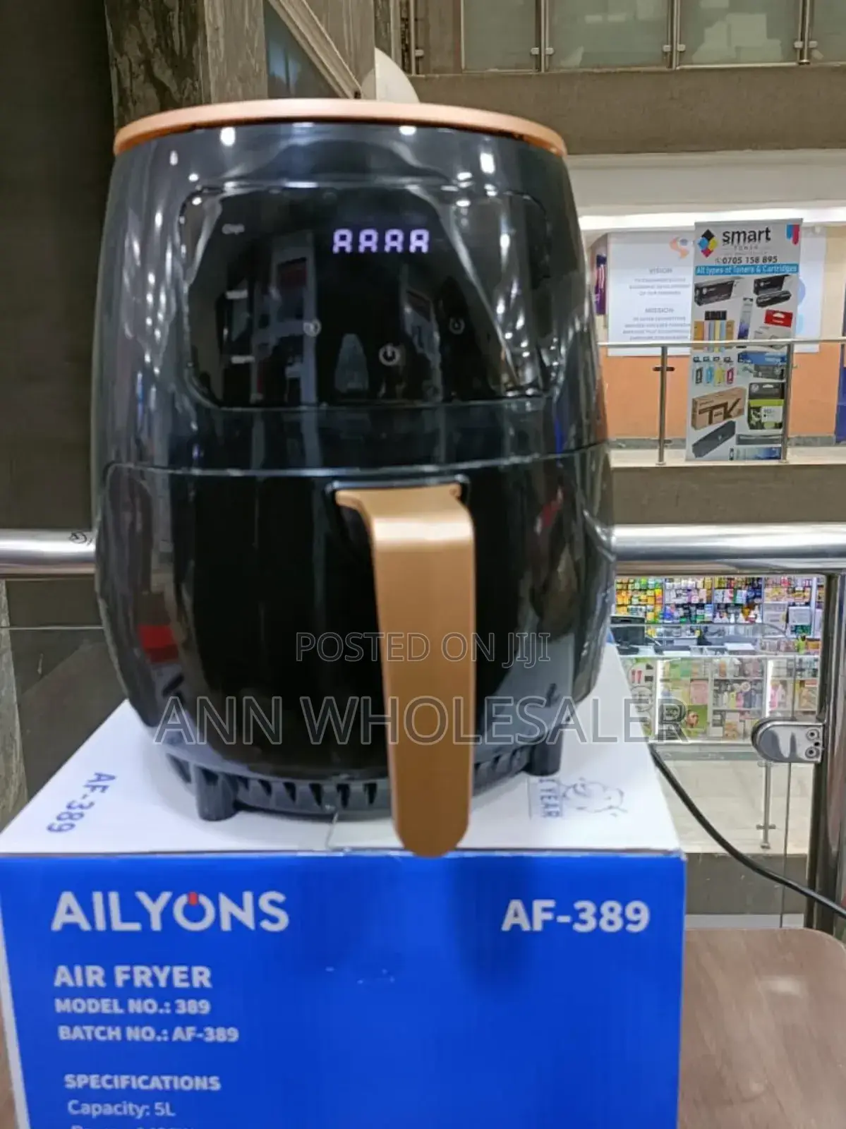 5 Litres Ailyons Airfryer - New N,7