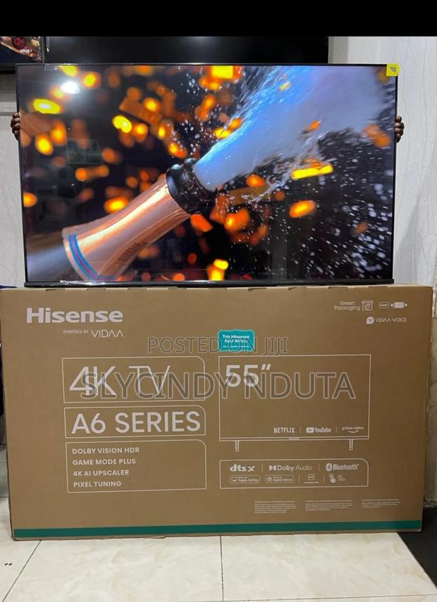 Hisense 55A6 UHD VIDAA Smart Tv - main view