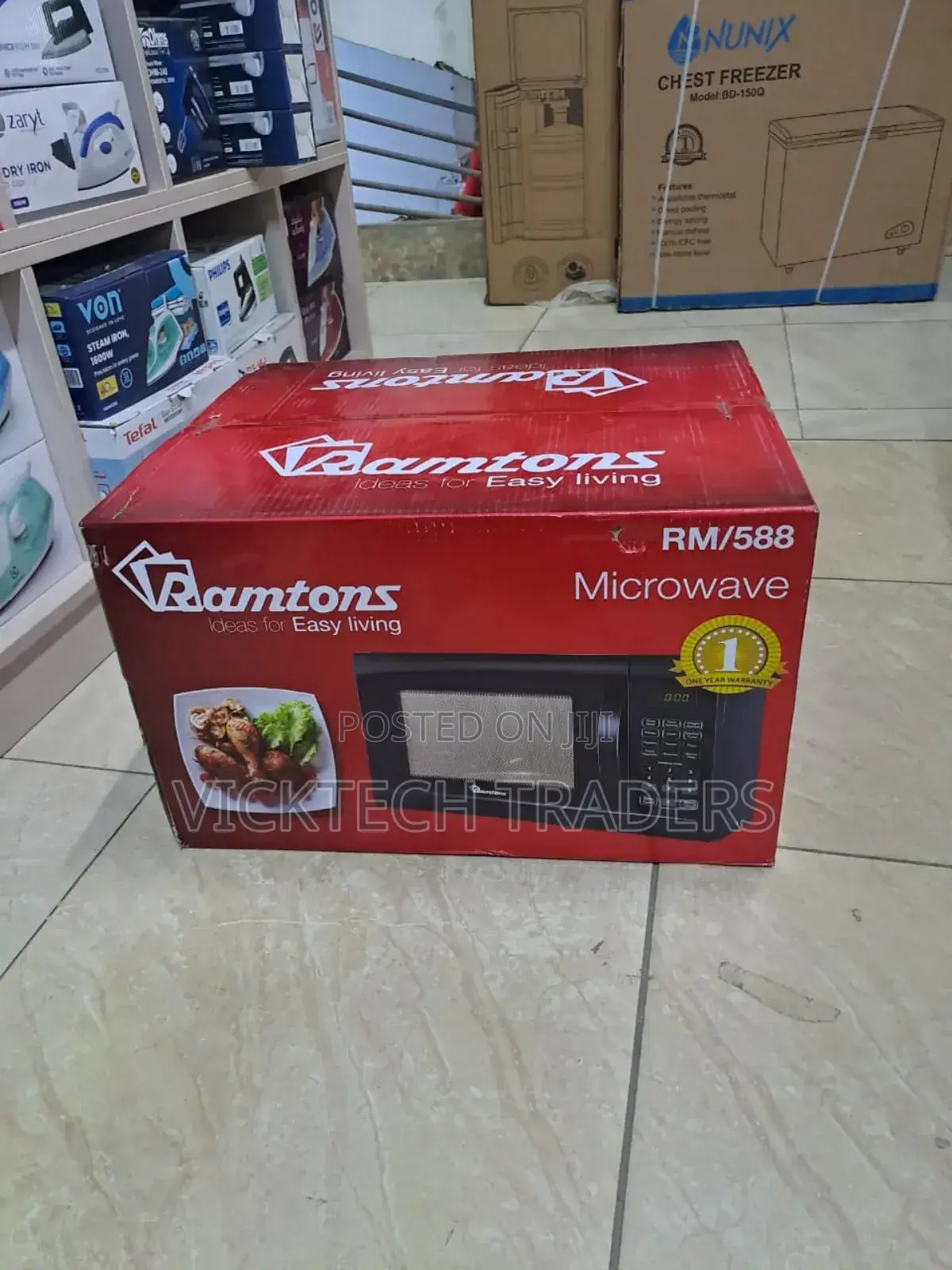 Microwave! Ramtons RM/588 23litres Microwave Oven{Black}
