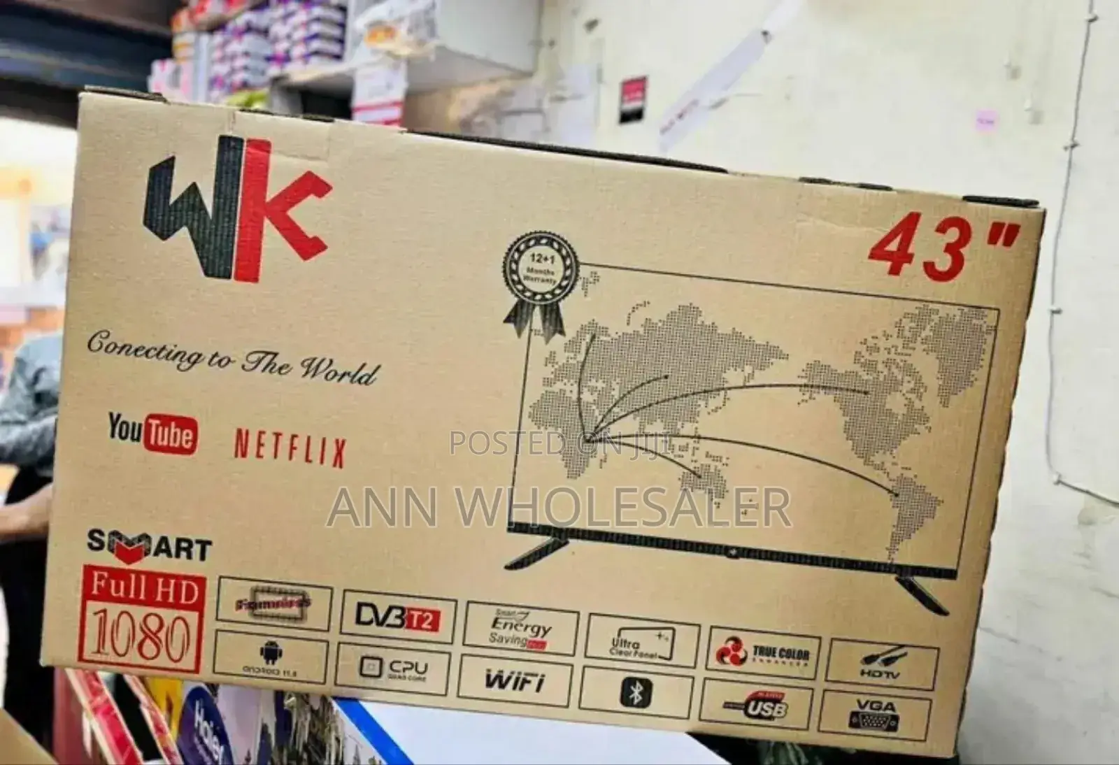 Wk Smart TV 43 T-5