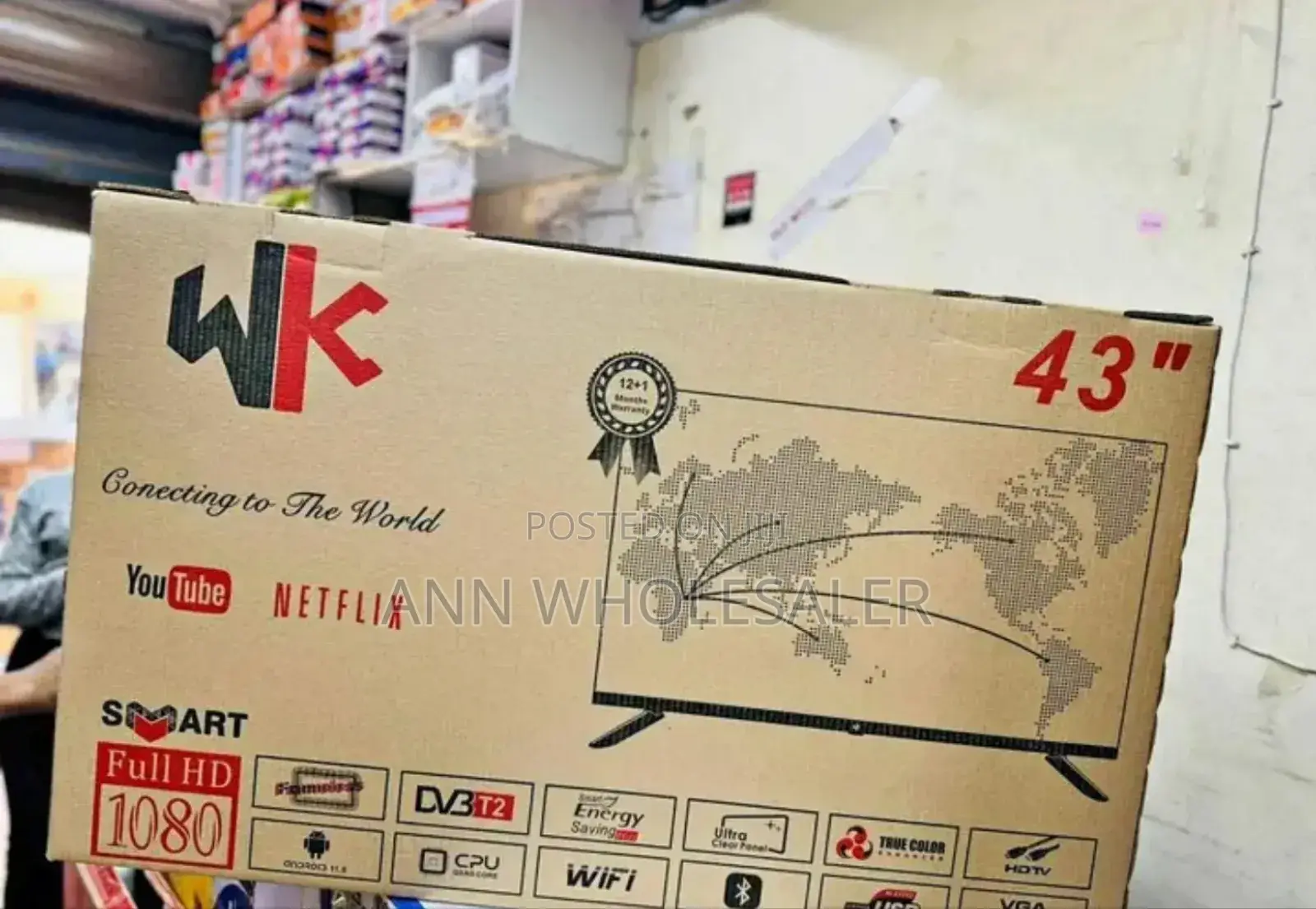 Wk Smart TV 43 T-5