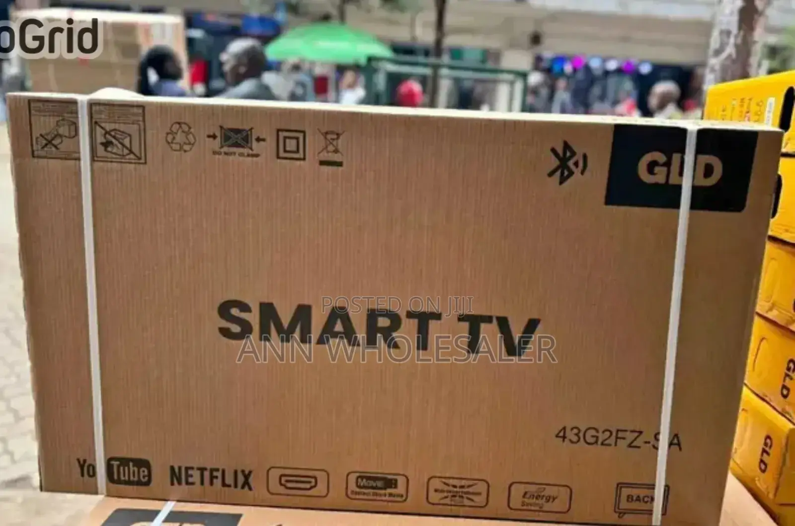 New Arrival GLD 43 Inch Frameless Smart With Bluetooth