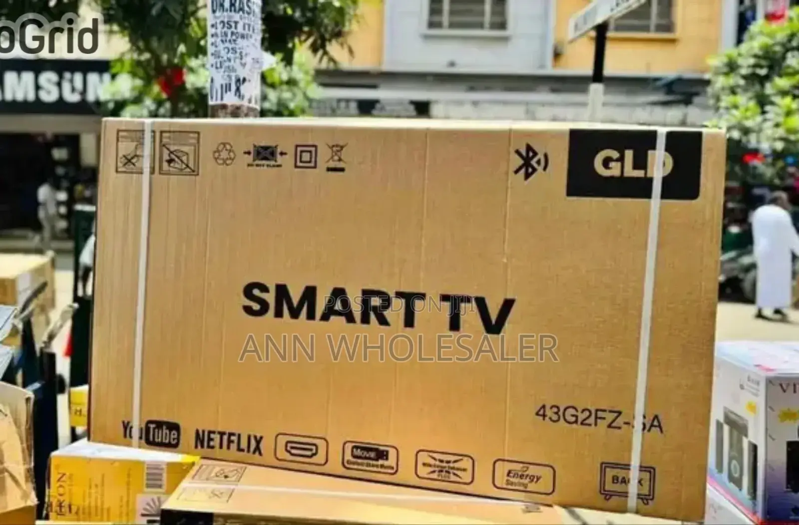 GLD 43 Inch Smart TV 43G2FZ - New