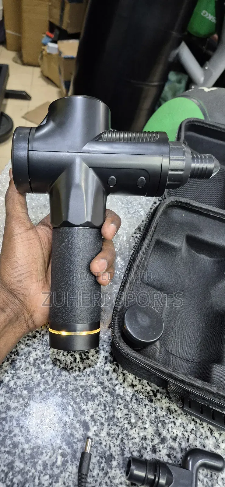 Massage Gun Heavy Duty Fascial Release With Detachable Heads