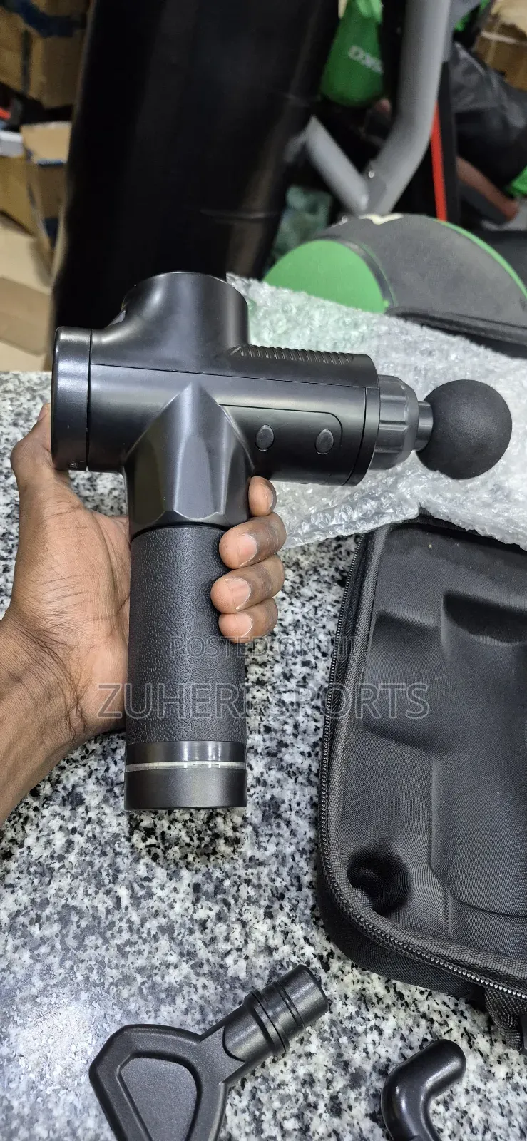 Massage Gun Heavy Duty Fascial Release With Detachable Heads
