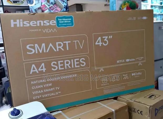 New Hisense 43 Inch Smart TV A6 Series