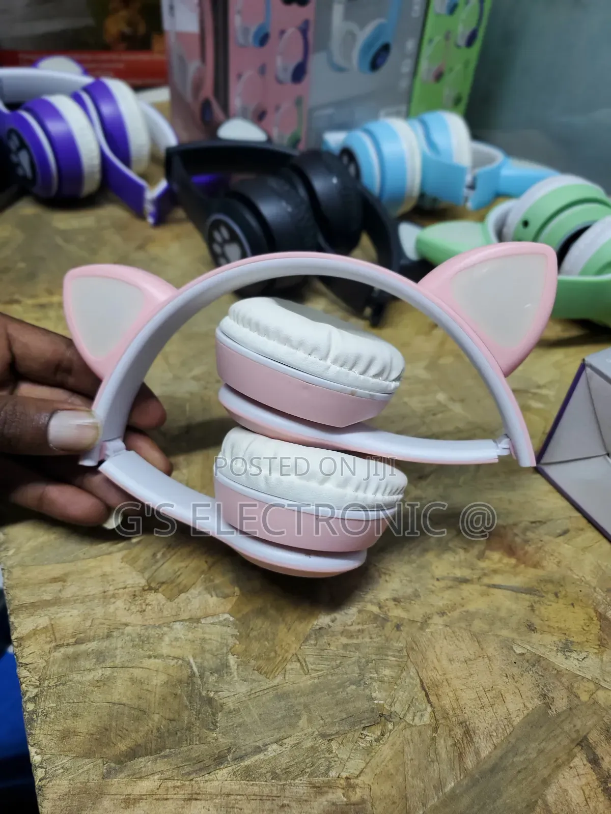 Kids Headphones (Pink Wireless)