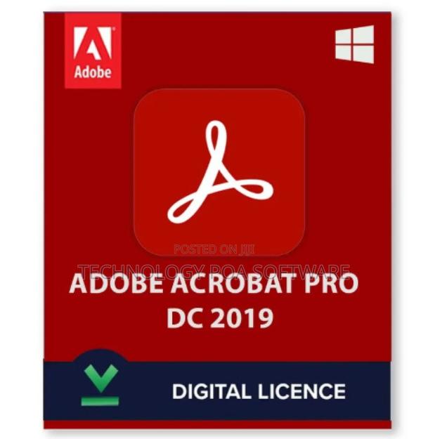 Adobe Acrobat Pro Dc 2019 - License Key