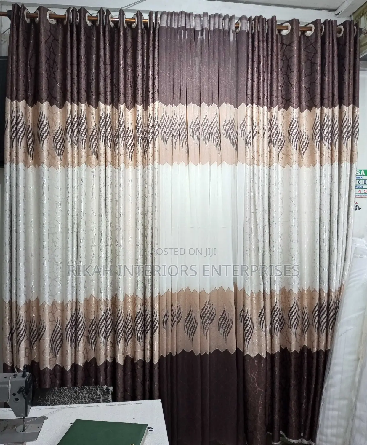 Dark Chocolate Curtains