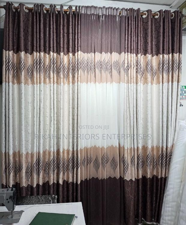 Dark Chocolate Curtains