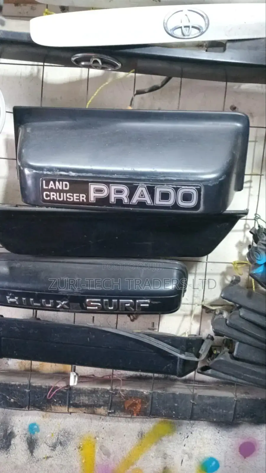 Prado 95 Number Plate Holder
