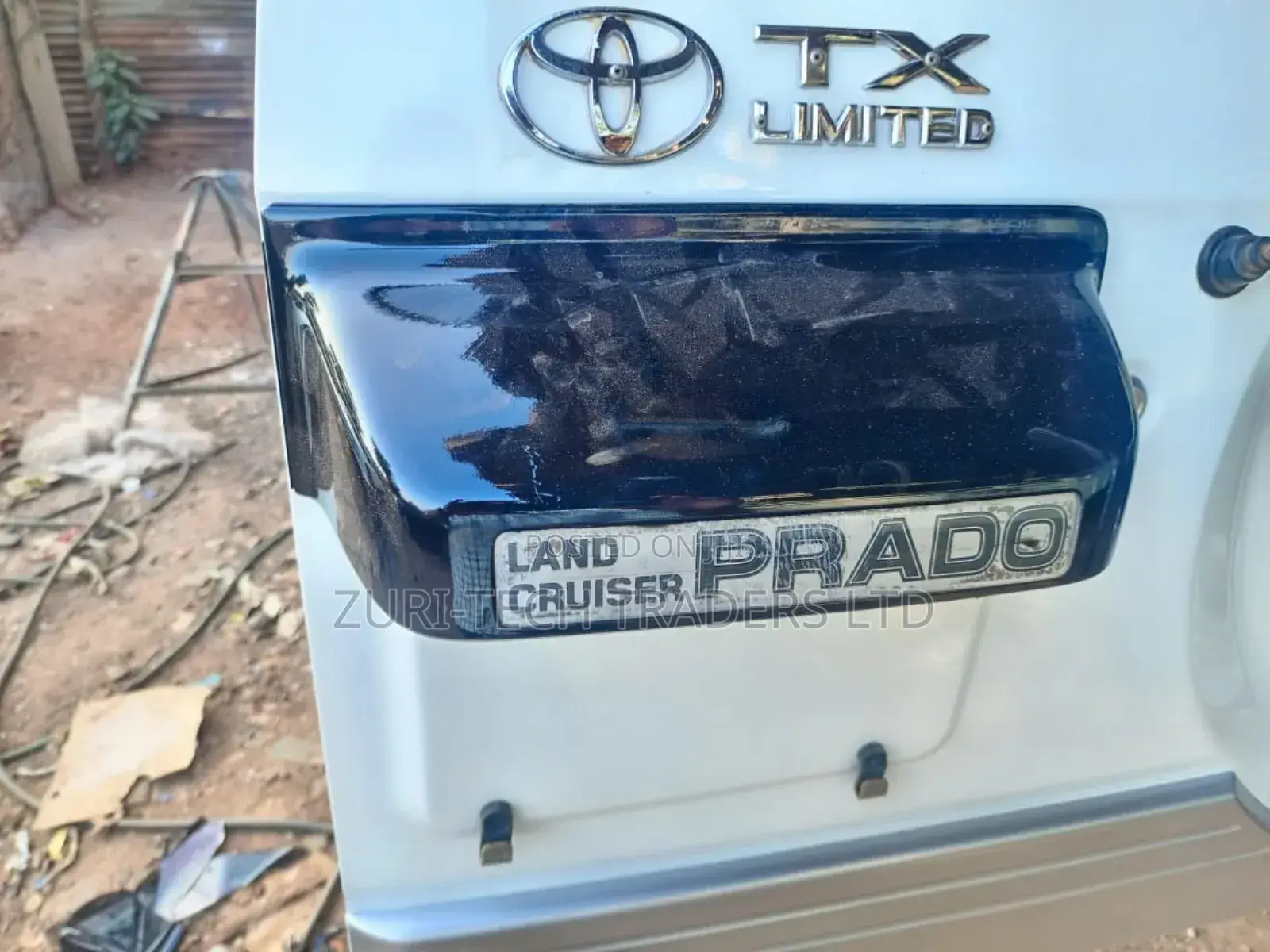 Prado 95 Number Plate Holder