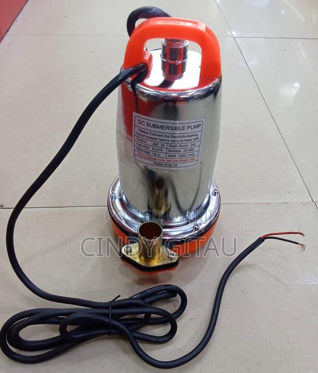Powerful DC Submersible Pump 24v