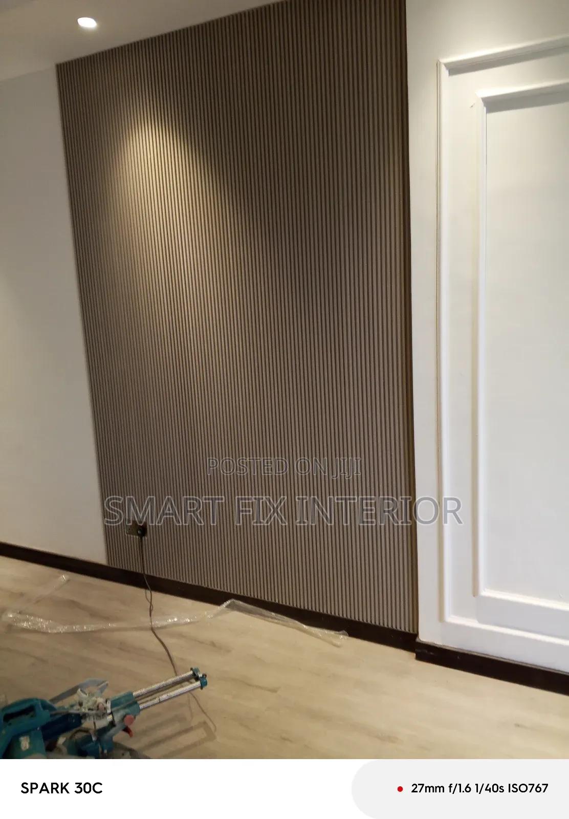 Fluted Panels, Wall Decor and Tv Stand