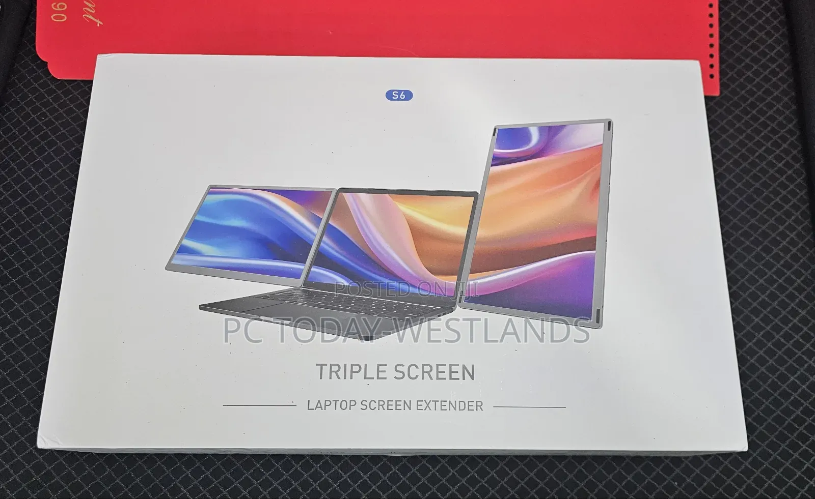 Macsecor Laptop Screen Extender15.6" FHD 1080 Triple Monitor
