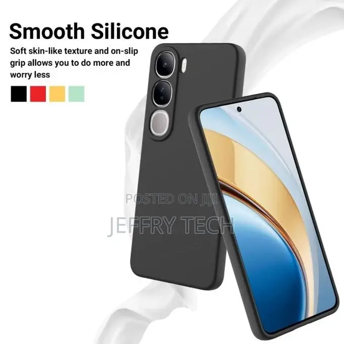 Liquid Silicone Case for Vivo V40 Lite 5G / 4G IDN