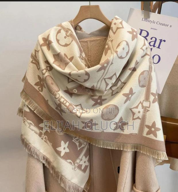 Designer Double Sided Cashmere Shawl