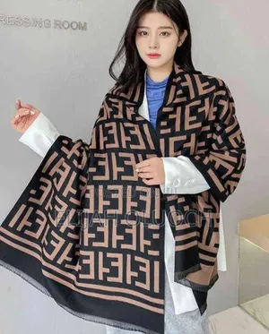 Designer Double Sided Cashmere Shawl