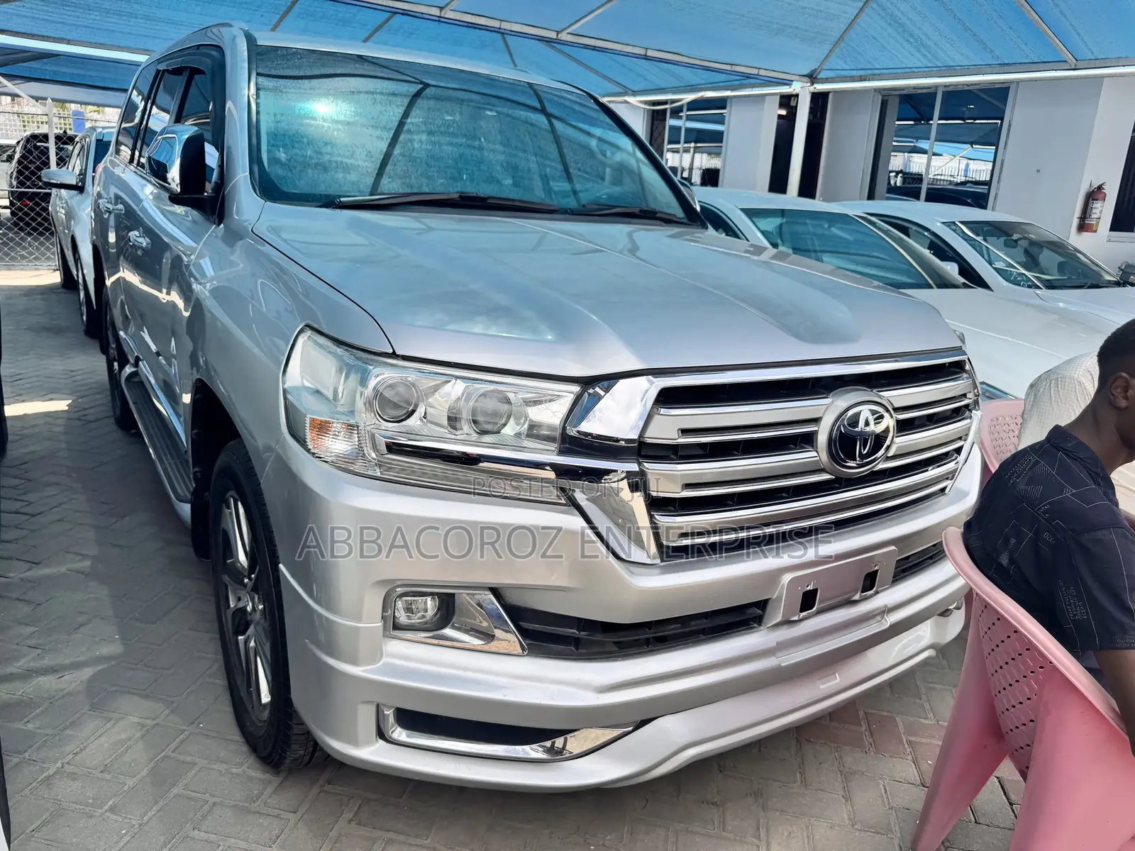 Toyota Land Cruiser 4.5 V8 TD 2016 Silver
