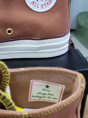 Brown Converse All Star Chunk Taylor 38 -45
