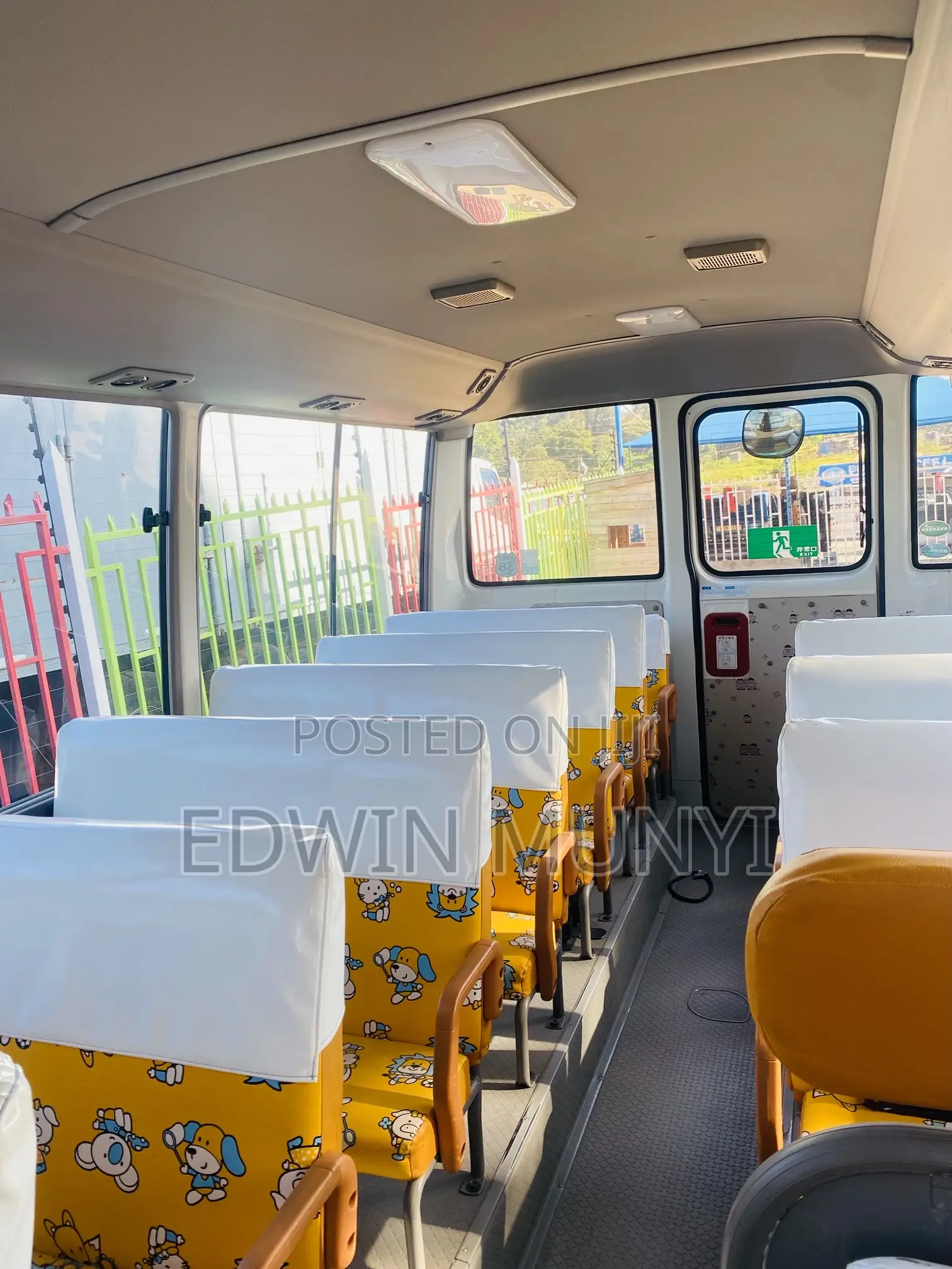 Toyota Coaster 2017 Black