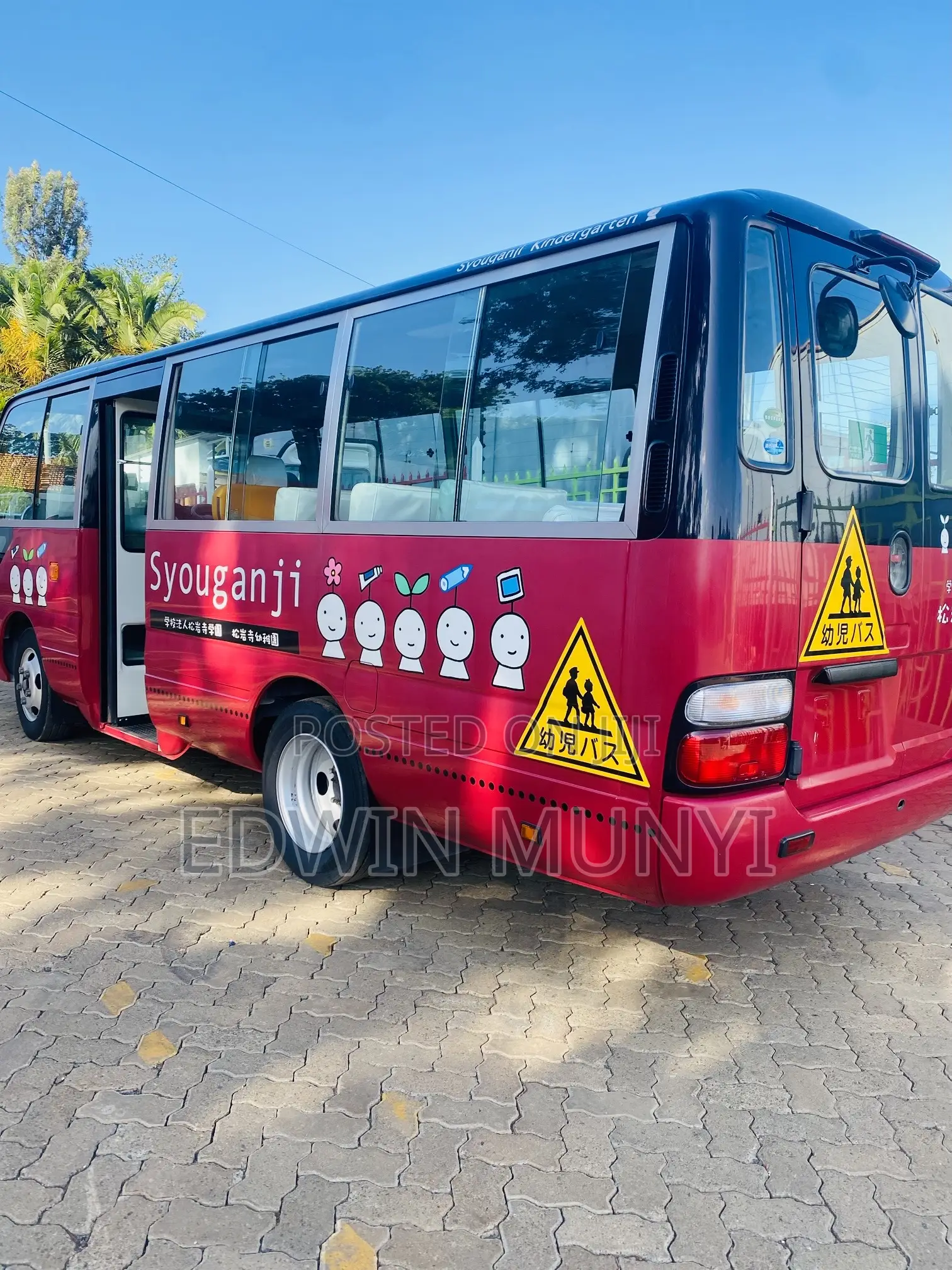 Toyota Coaster 2017 Black