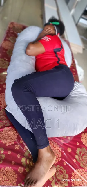 Imported Velvet C Shape Pregnancy Pillow