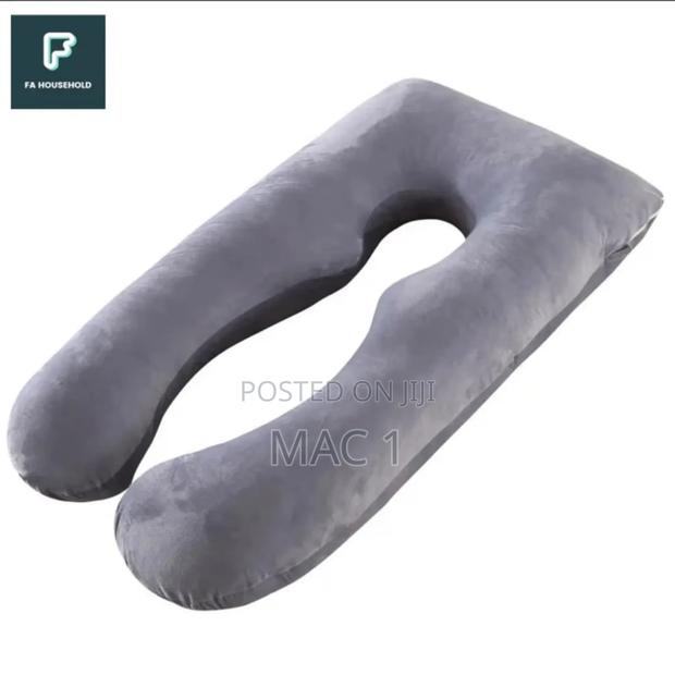 Velvet U Shaped Pregnancy Pillow - thumbnail 3