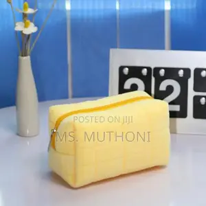Cute Plush Makeup Bag for Women