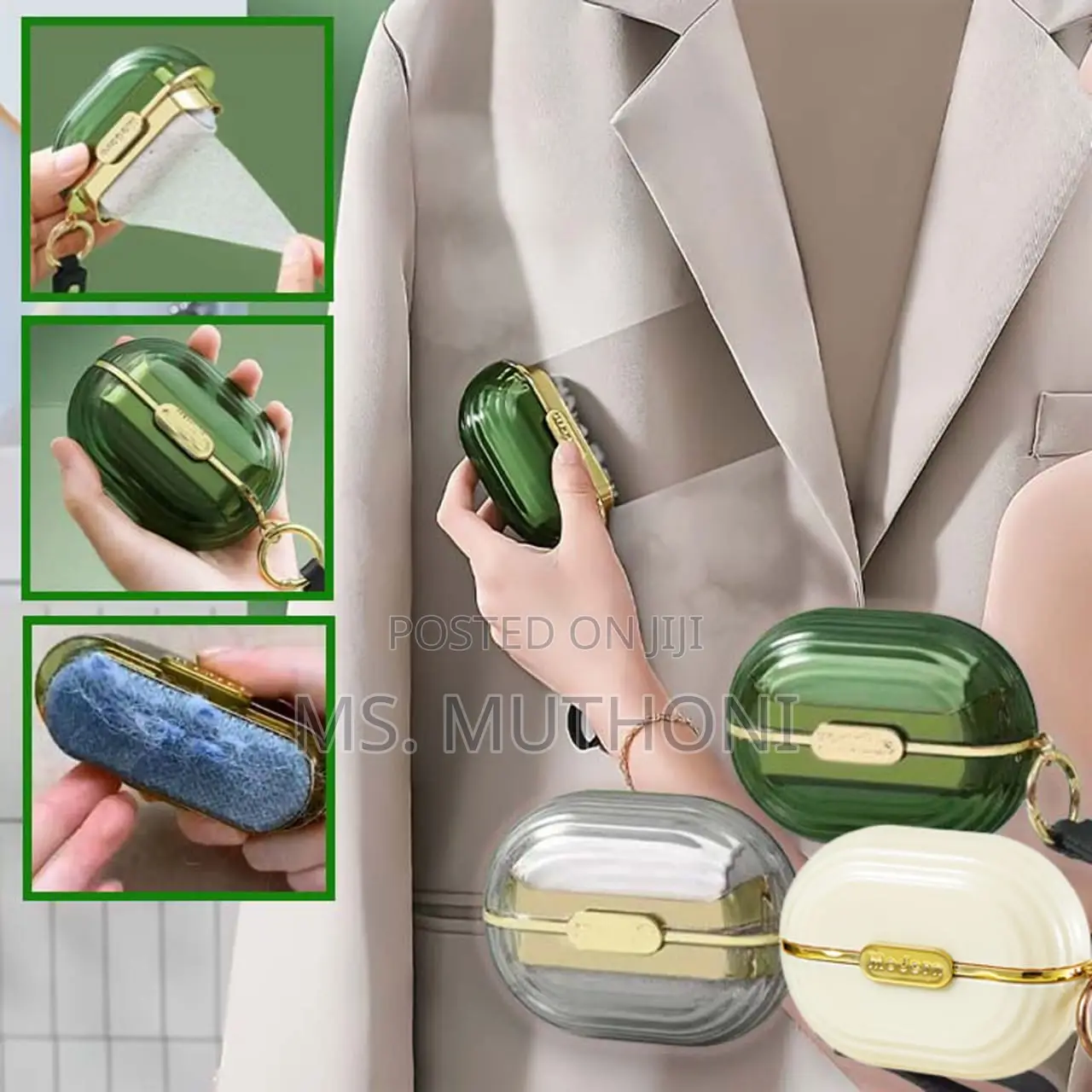 Portable Tearable Sticky Roller Pet Hair /Lint Remover