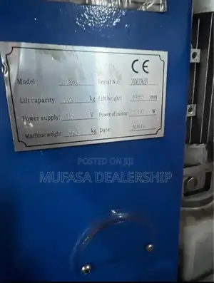 Mechanical Two Post Car Lifter Machine