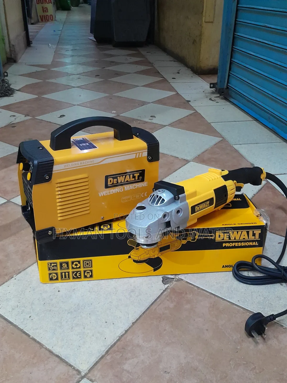 Commercial Welding Machine 500amps And Grinder 9 Inch 2600 W