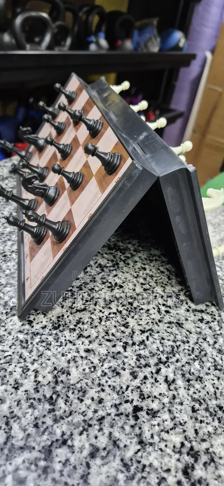 Brains Chess Game, Magnetic and Foldable