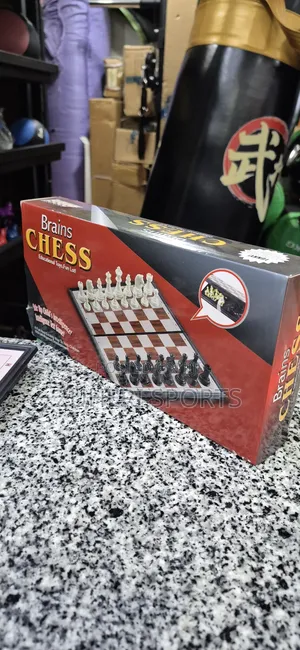 Brains Chess Game, Magnetic and Foldable
